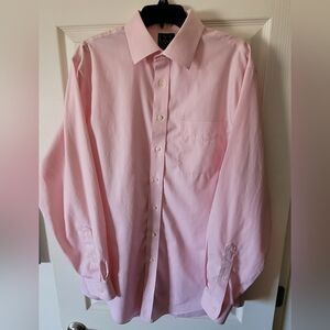 Jos. A. Bank Light Pink Dress Shirt Classic Style